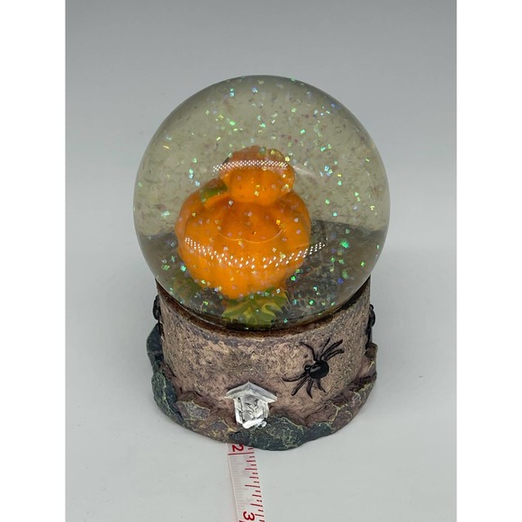 Pre-owned Greenbrier Small Halloween Glitter Water Globe Pumpkins EUC - Item 2 - Picture 8 of 8